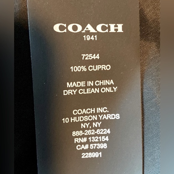 Coach Rose Print Sheer Pleated Dress - Picture 7 of 7